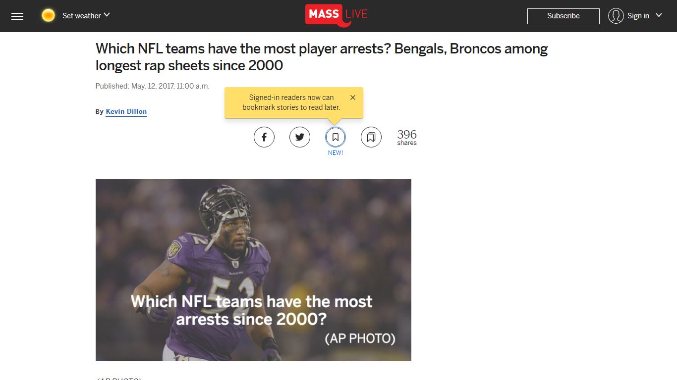 Which NFL teams have the most player arrests? - masslive